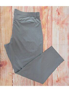 Fabletics Mens Gray Stretch Athletic Pants 40x32